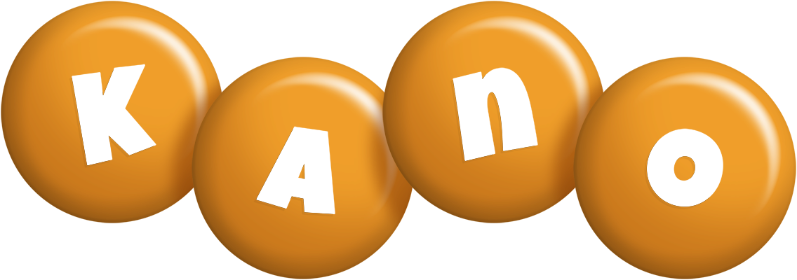 Kano candy-orange logo