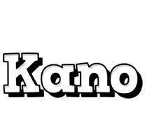 Kano snowing logo