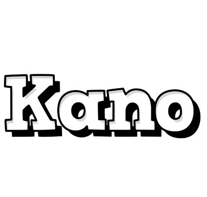 Kano snowing logo