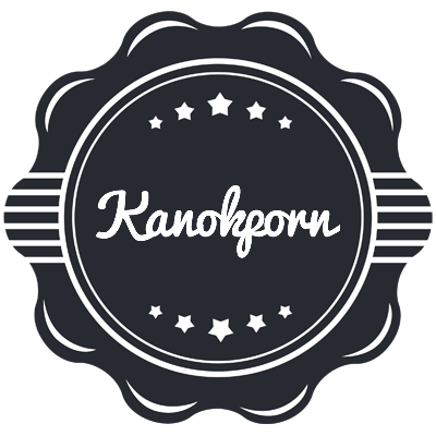 Kanokporn badge logo