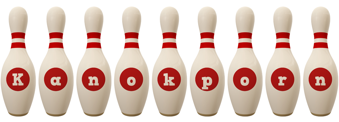 Kanokporn bowling-pin logo