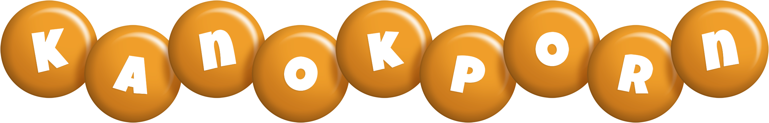 Kanokporn candy-orange logo