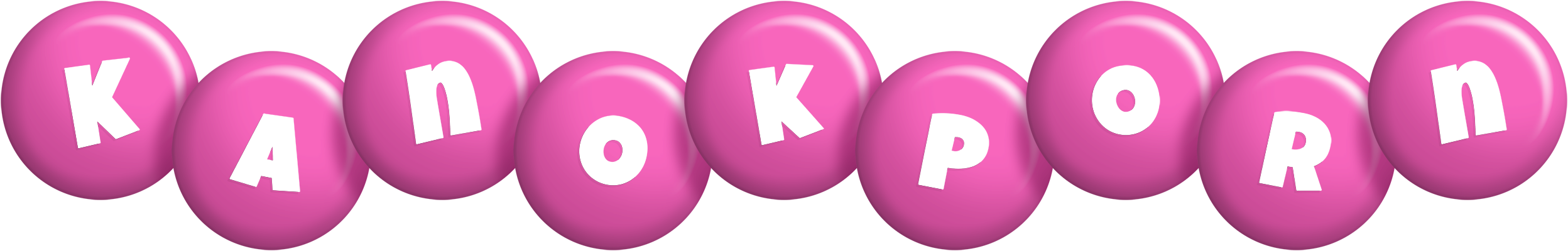 Kanokporn candy-pink logo