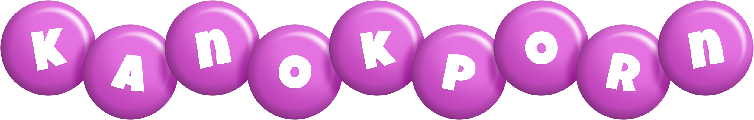 Kanokporn candy-purple logo