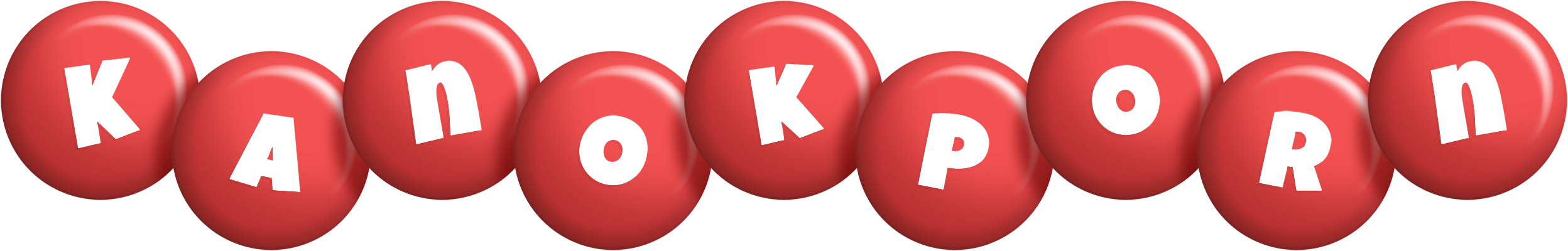 Kanokporn candy-red logo