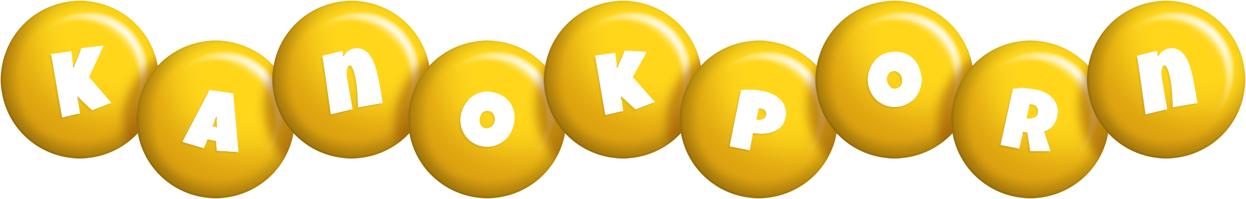 Kanokporn candy-yellow logo