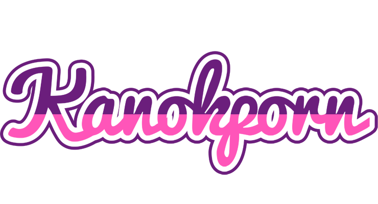 Kanokporn cheerful logo