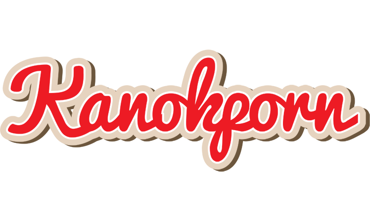 Kanokporn chocolate logo