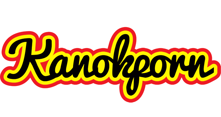 Kanokporn flaming logo