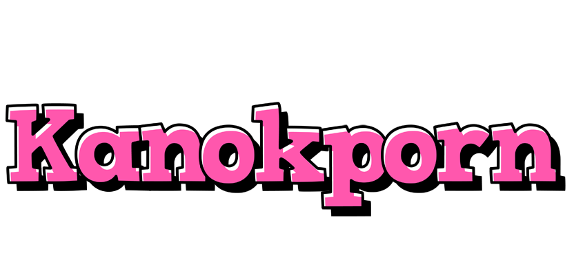 Kanokporn girlish logo