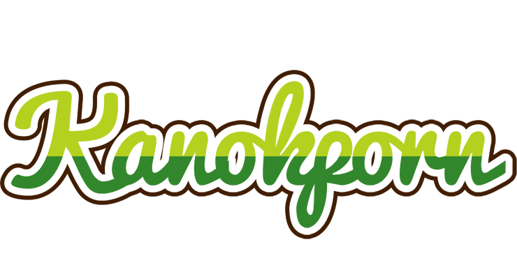 Kanokporn golfing logo