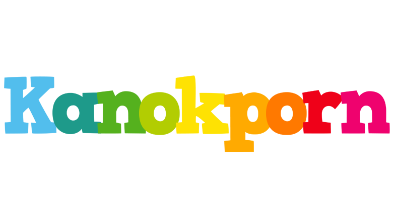 Kanokporn rainbows logo