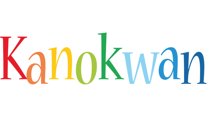 Kanokwan birthday logo