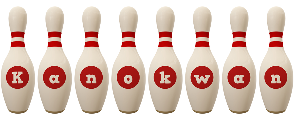 Kanokwan bowling-pin logo