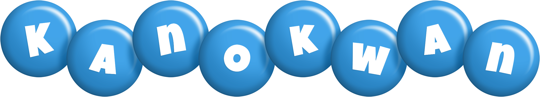 Kanokwan candy-blue logo