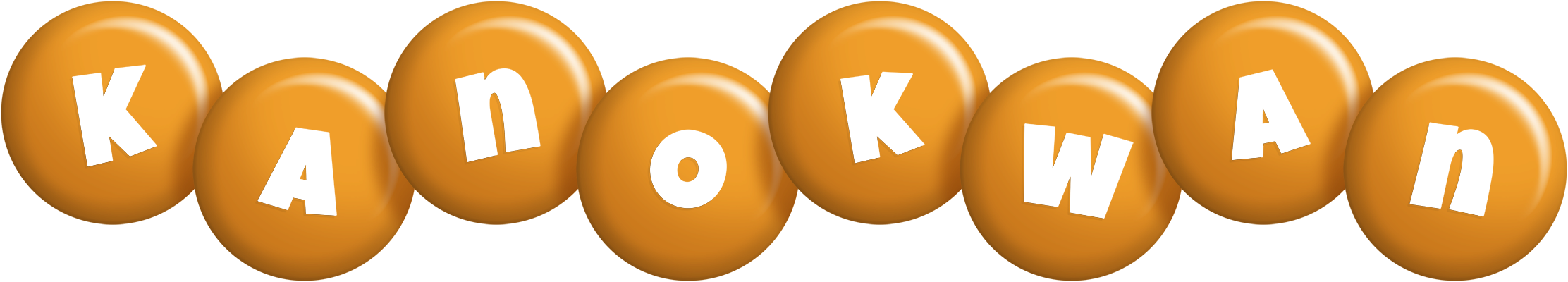 Kanokwan candy-orange logo