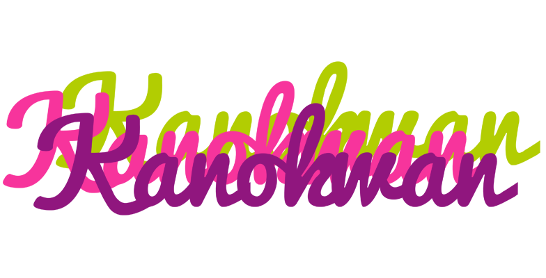 Kanokwan flowers logo