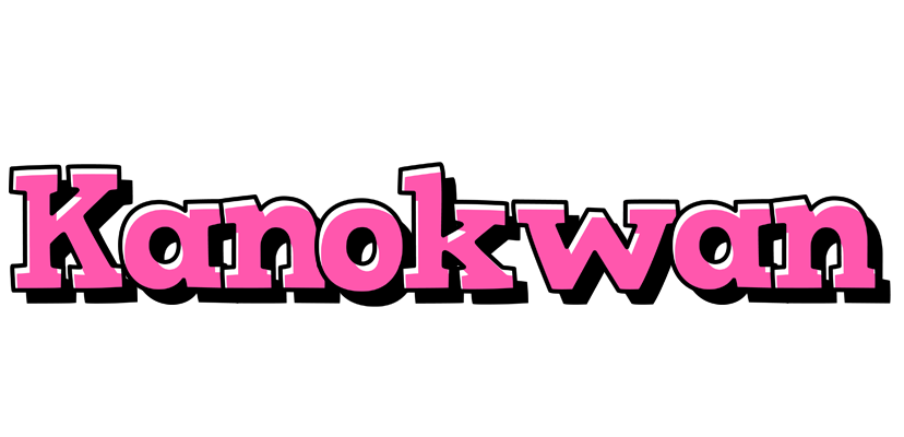 Kanokwan girlish logo