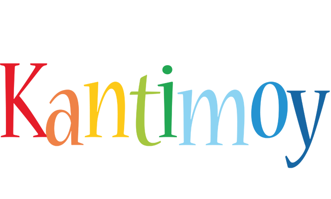 Kantimoy birthday logo