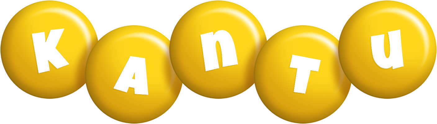 Kantu candy-yellow logo