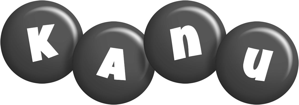 Kanu candy-black logo