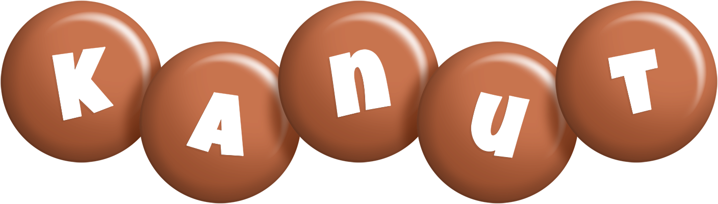 Kanut candy-brown logo