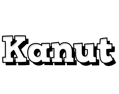Kanut snowing logo
