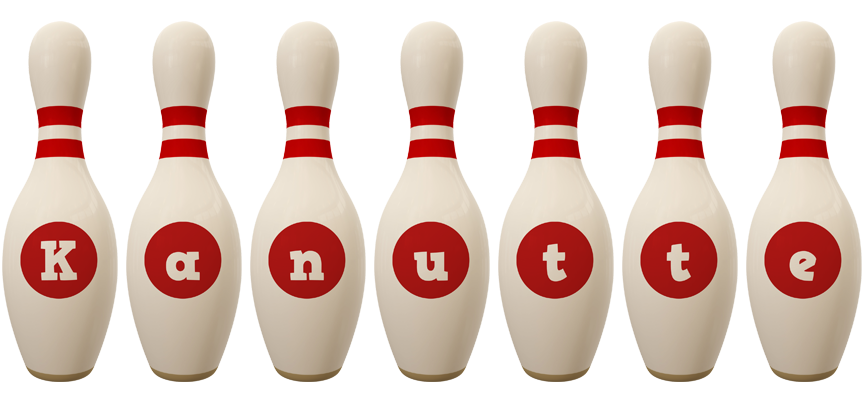 Kanutte bowling-pin logo