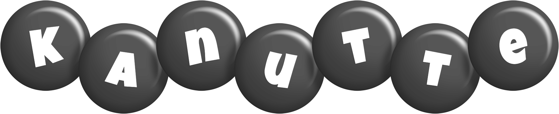 Kanutte candy-black logo