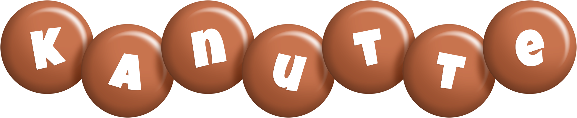 Kanutte candy-brown logo