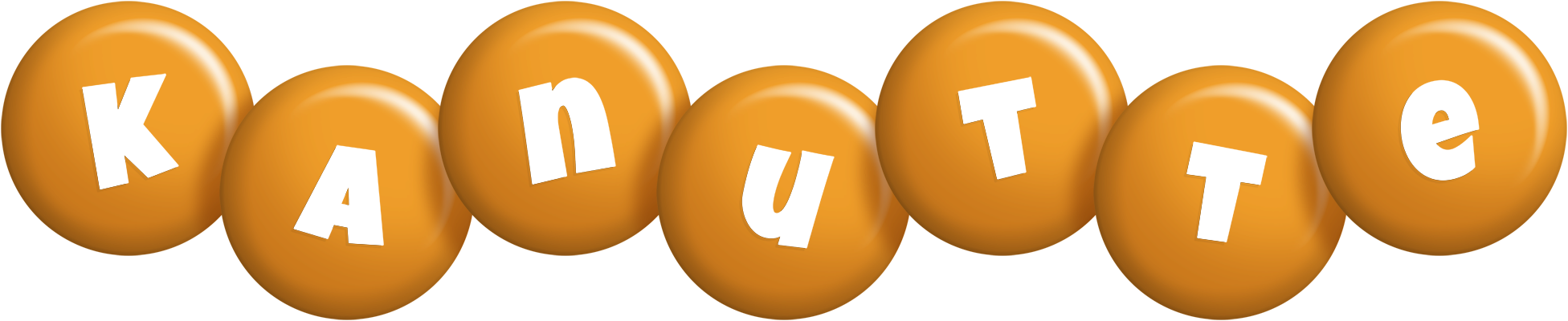 Kanutte candy-orange logo