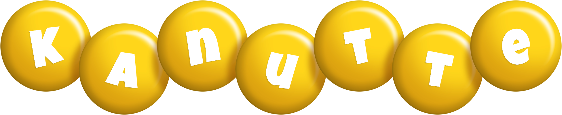Kanutte candy-yellow logo