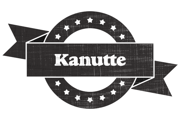 Kanutte grunge logo