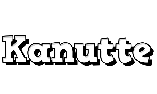 Kanutte snowing logo