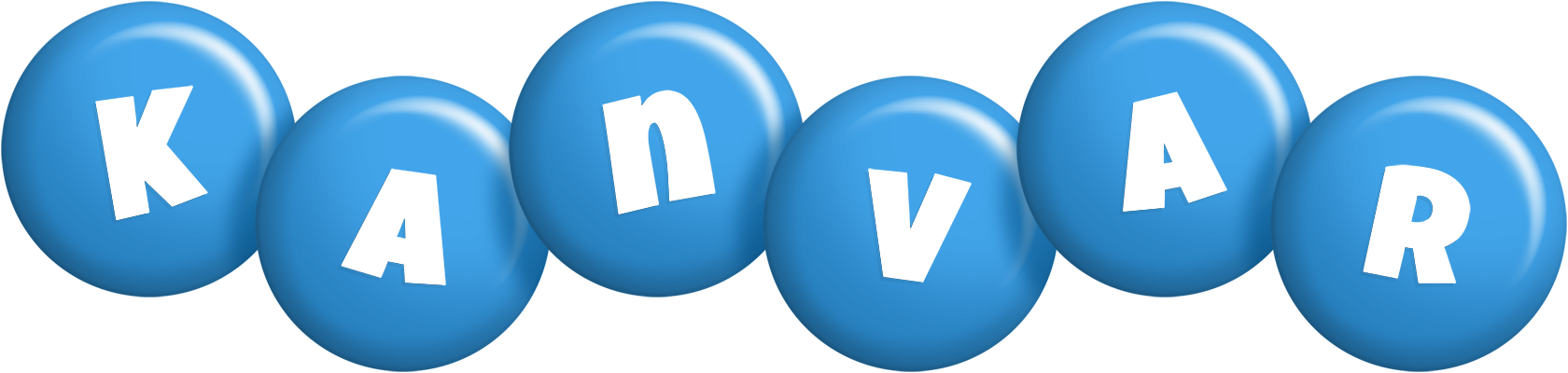 Kanvar candy-blue logo