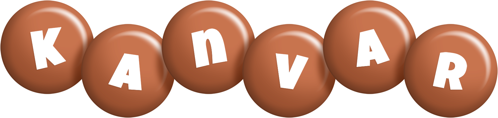 Kanvar candy-brown logo