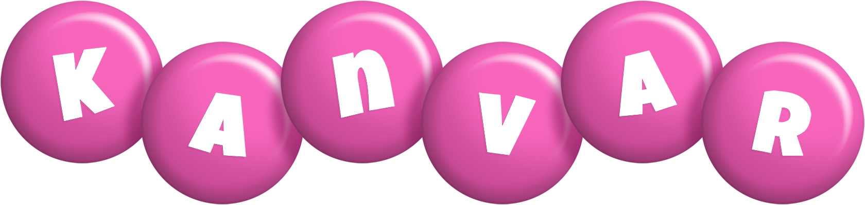 Kanvar candy-pink logo