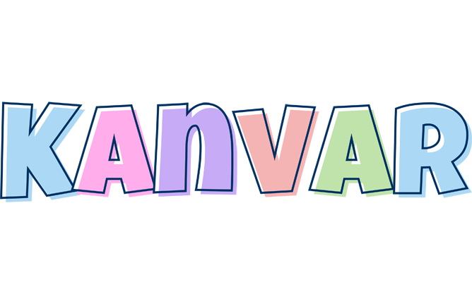 Kanvar pastel logo