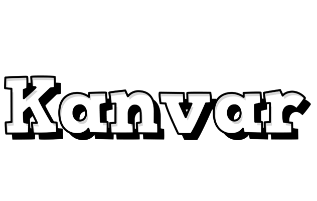 Kanvar snowing logo
