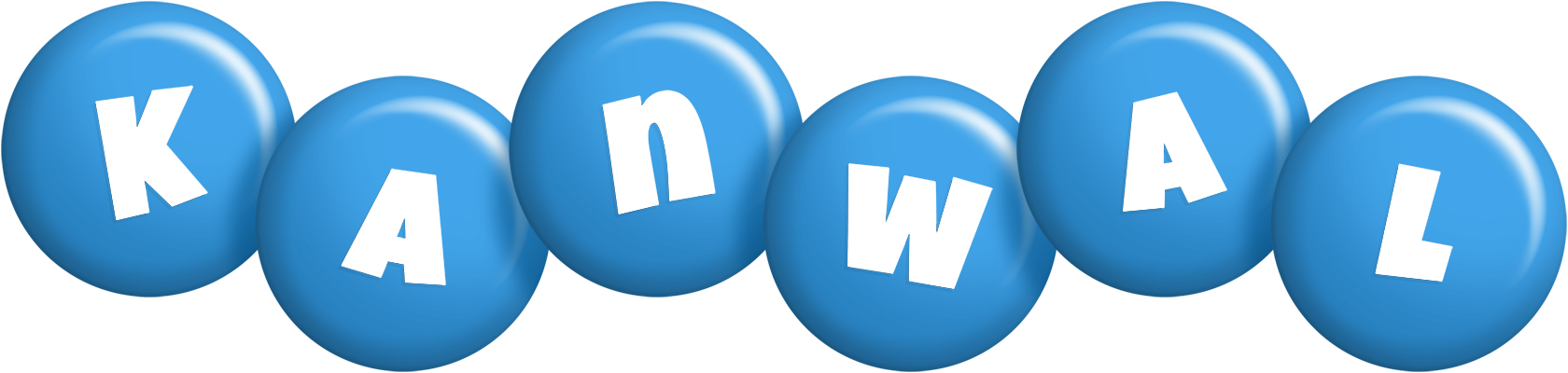 Kanwal candy-blue logo