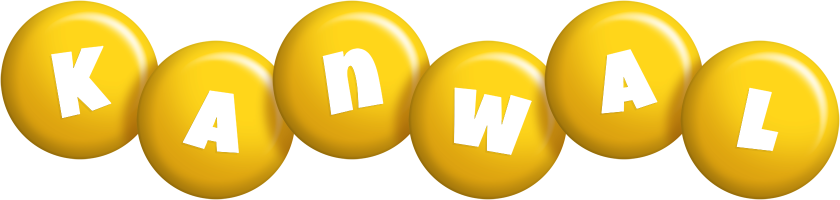 Kanwal candy-yellow logo