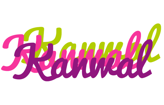 Kanwal flowers logo
