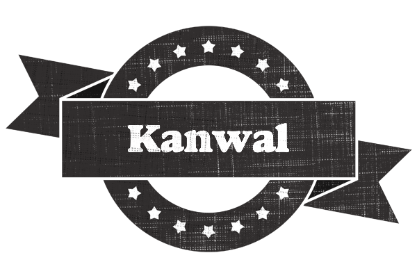 Kanwal grunge logo