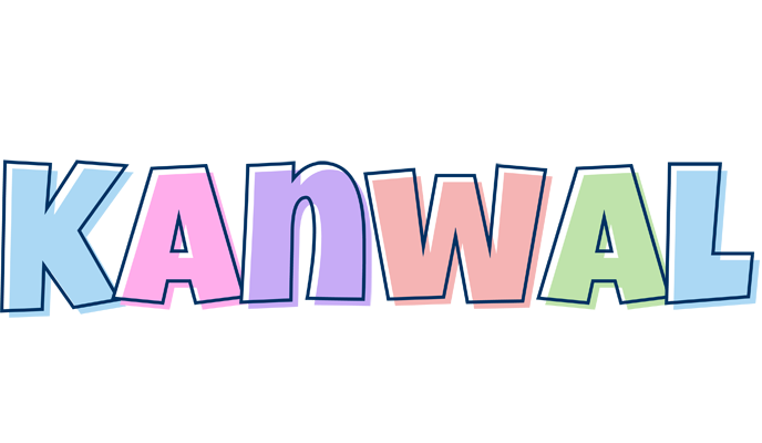 Kanwal pastel logo