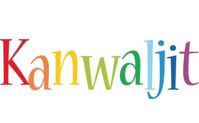 Kanwaljit birthday logo