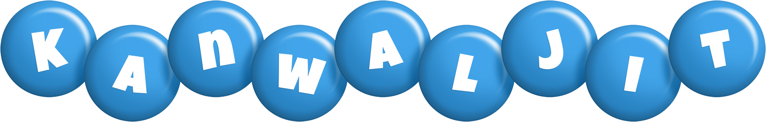Kanwaljit candy-blue logo