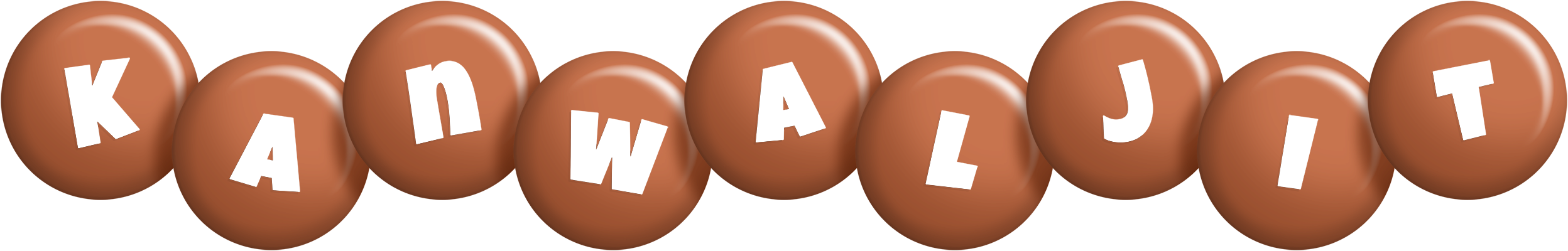 Kanwaljit candy-brown logo