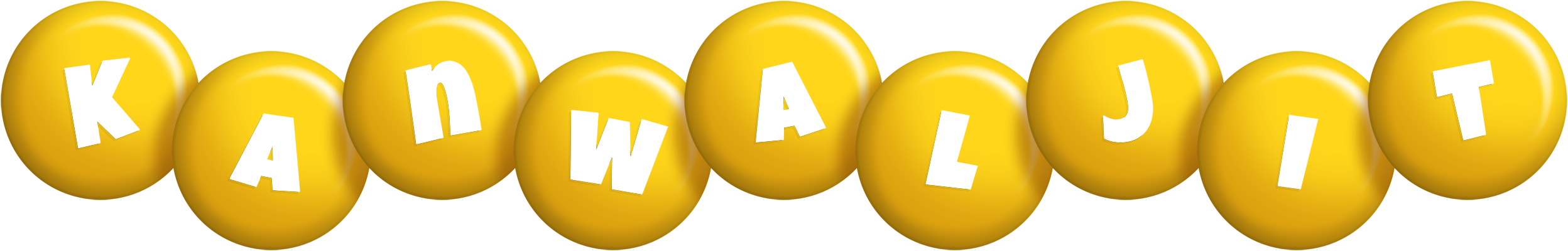 Kanwaljit candy-yellow logo