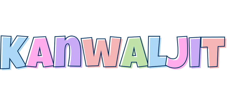 Kanwaljit pastel logo