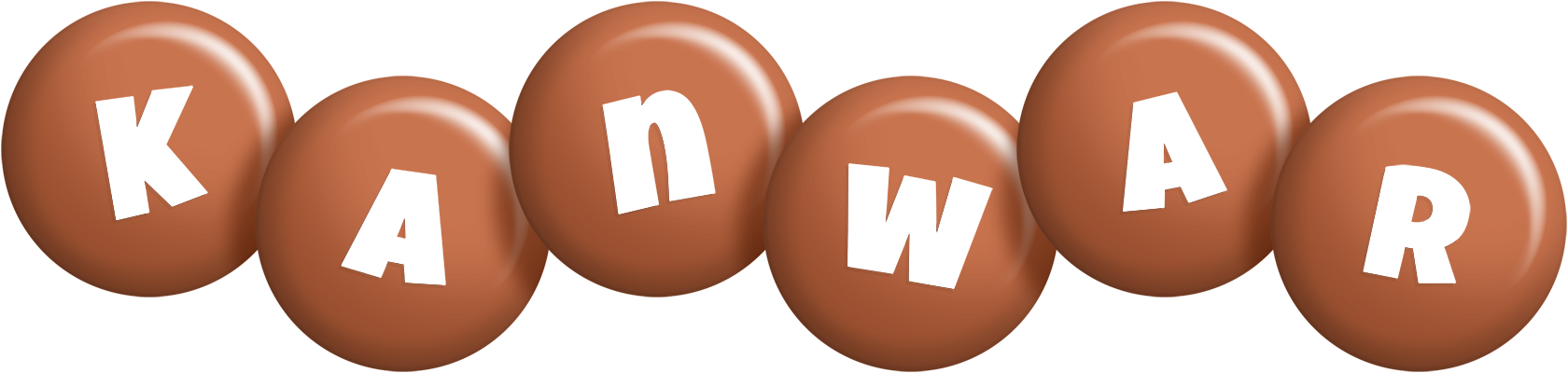 Kanwar candy-brown logo